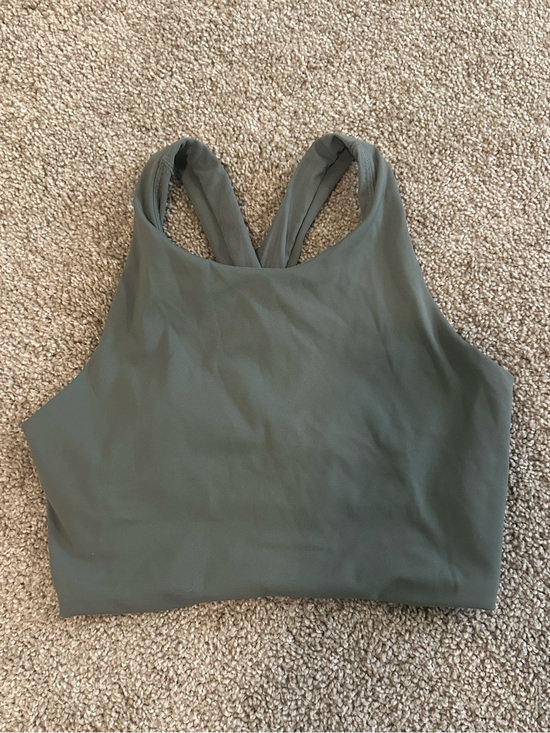 Arc'teryx Other - Arc'teryx Olive Green High Neck Racerback Sports Bra